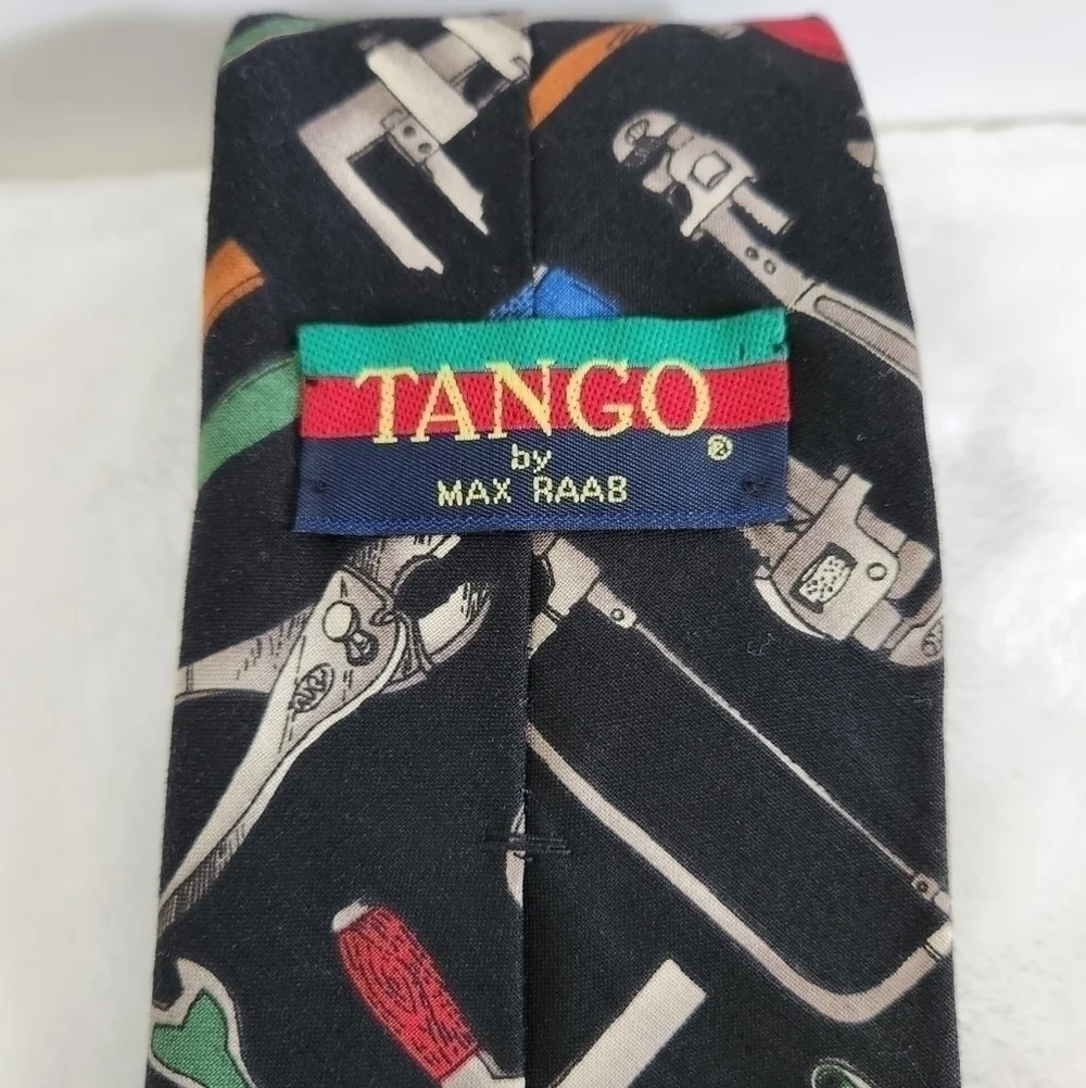 Tango By Max Raab Tool Time Mechanic Home Improvement Necktie Tie